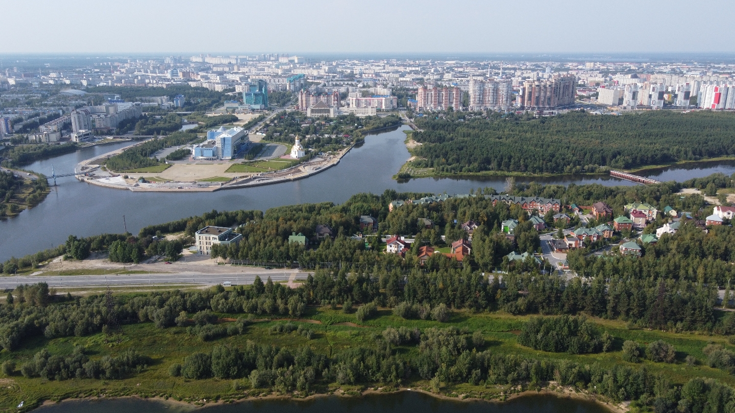 Полет над городом