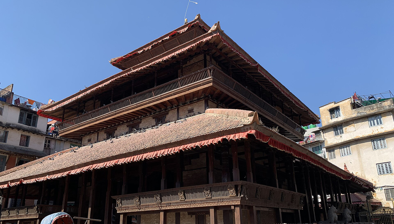 храм Кастамандап в Катманду