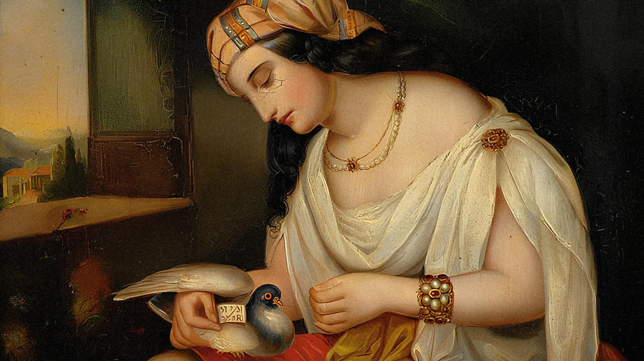 Голубиная почта в древности