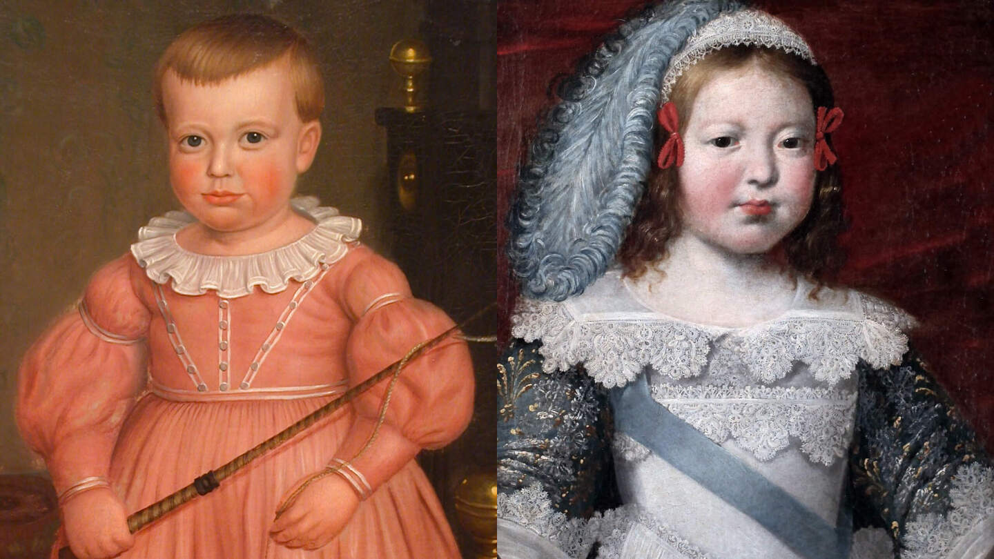 Почему мальчики часто носили одежду розового цвета