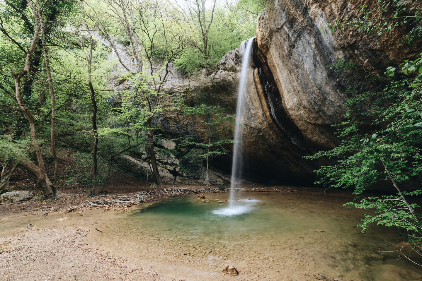 Водопад козырек крым фото