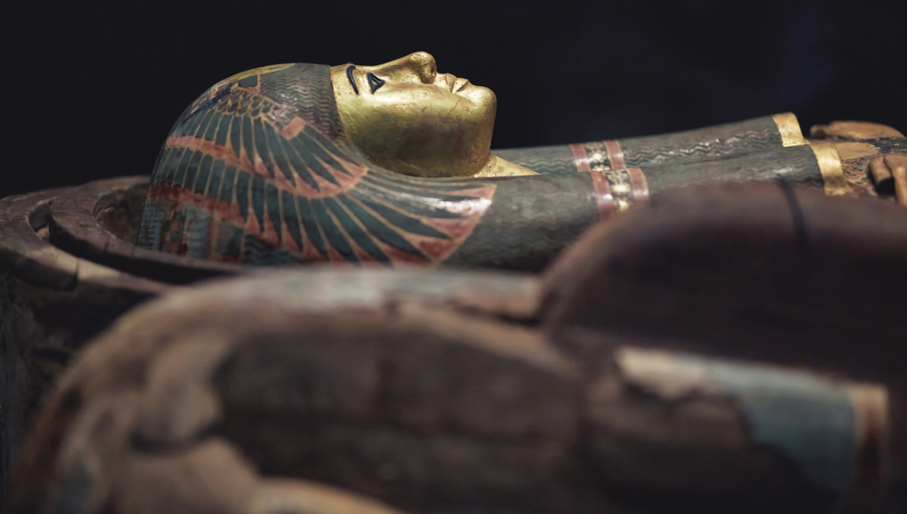 мумия, золото, египет