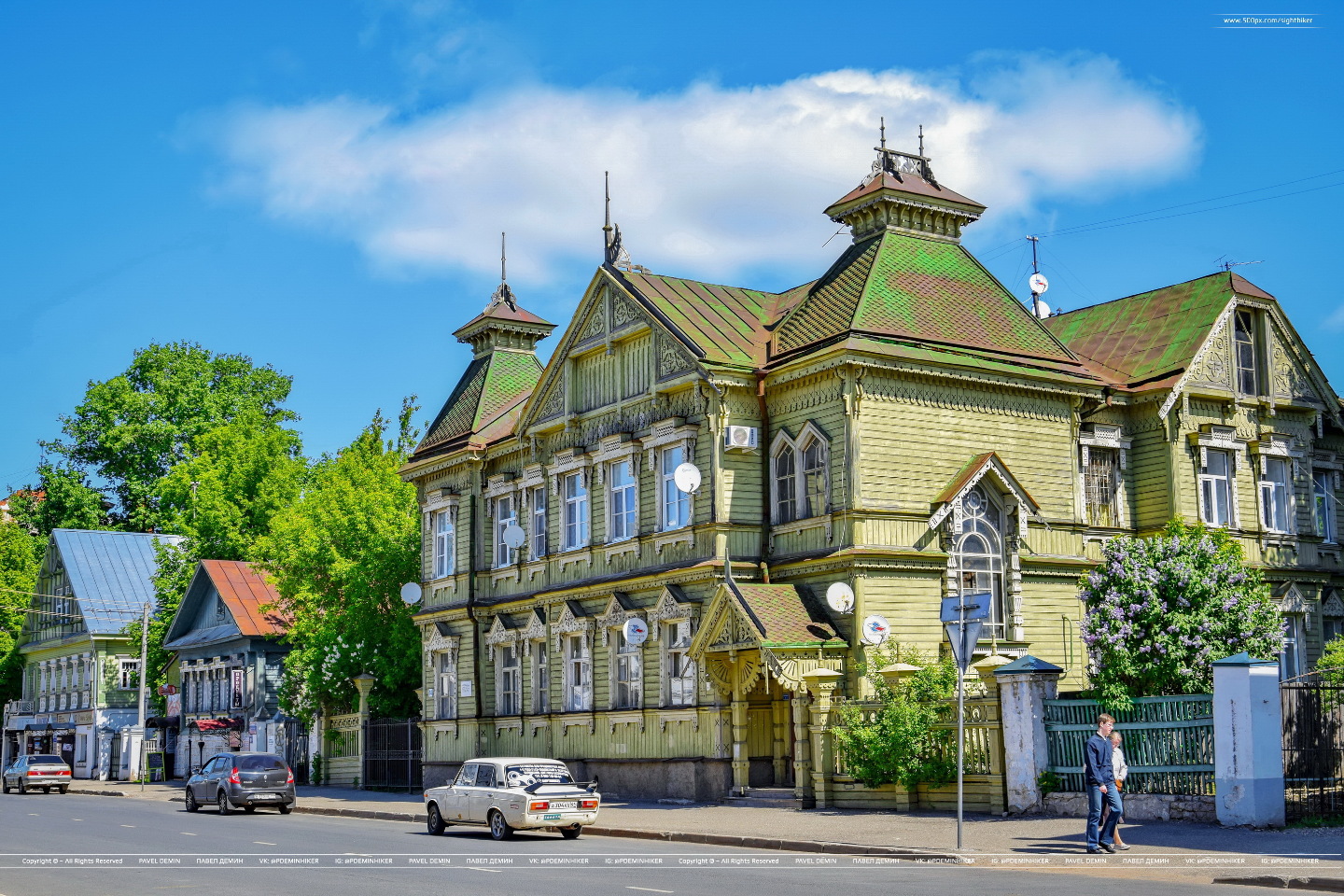 Улица Симановского в Костроме