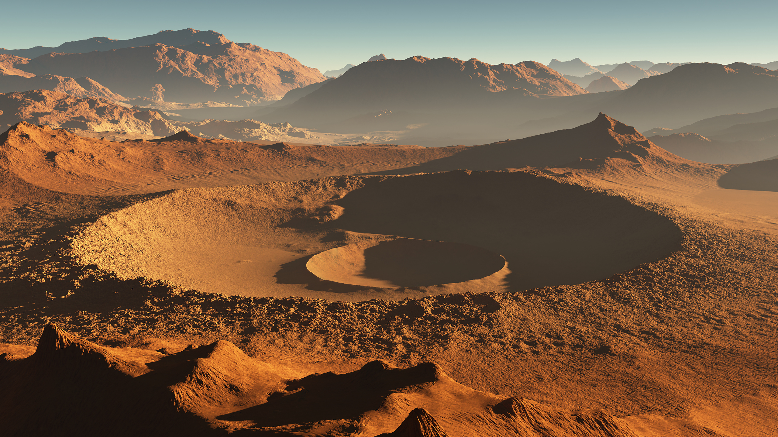 марс, ландшафт