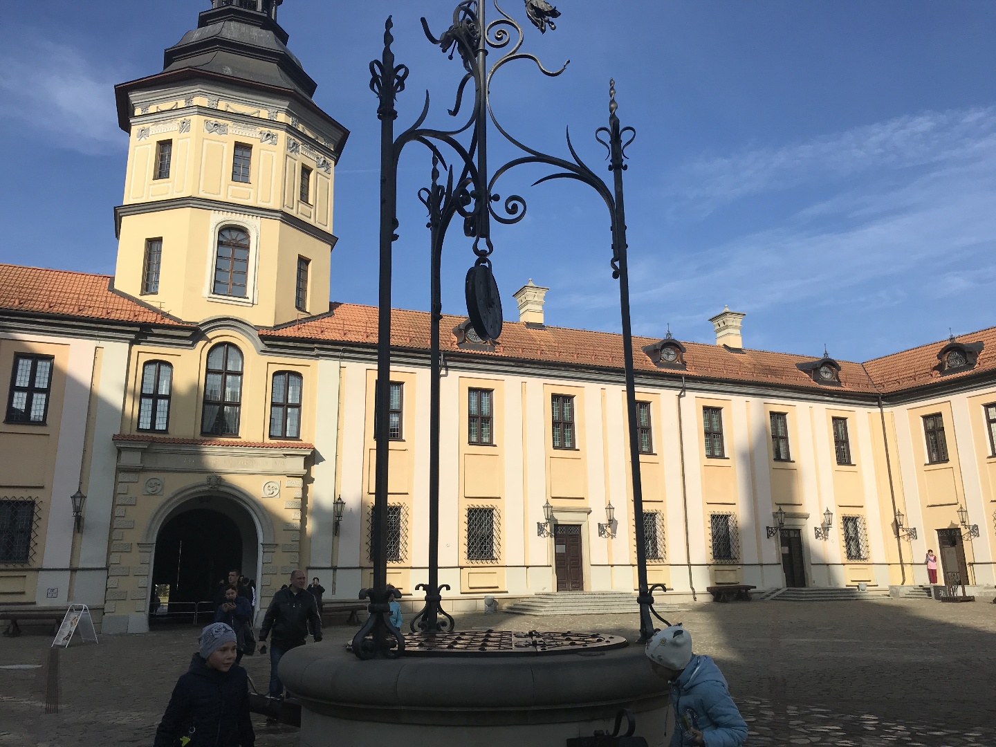 Замок радзивиллов в несвиже фото