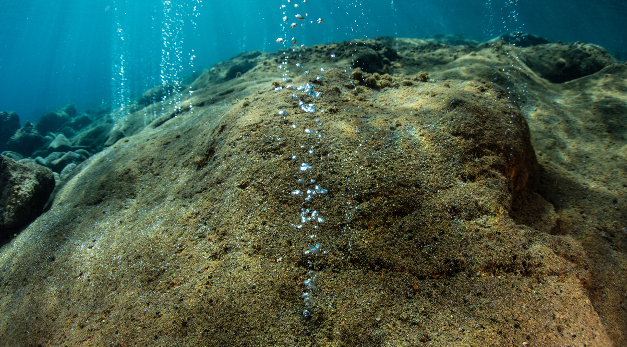 подводный газ, метан