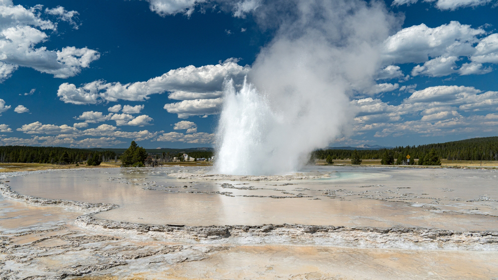 гейзер, йеллоустоун