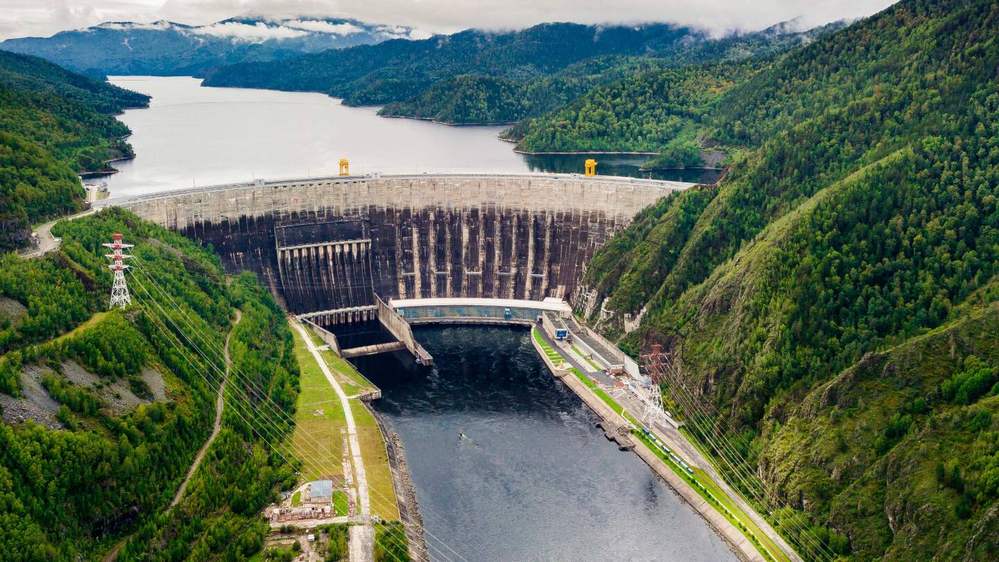 Характер течения Енисея