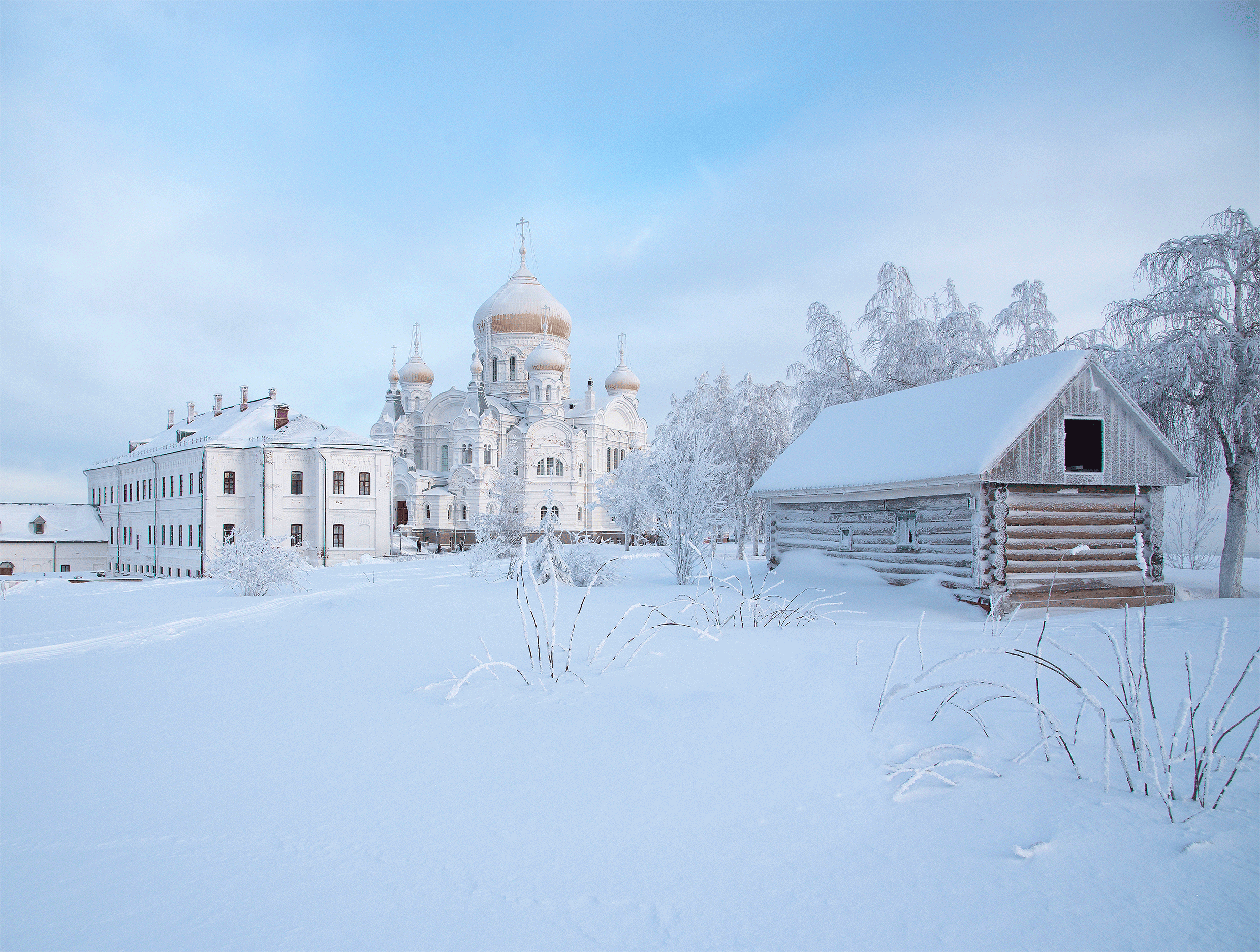 Деревня белая фото