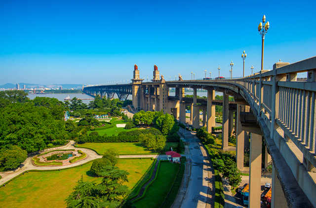 мост нанкина, китай