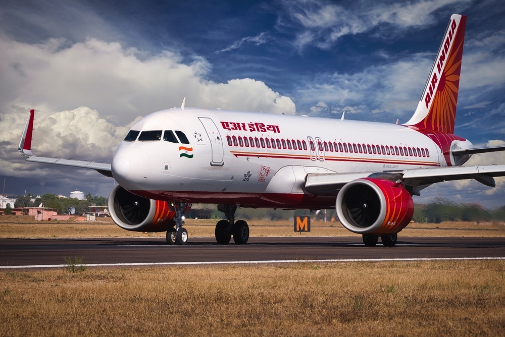 Индийский самолет. Air India.