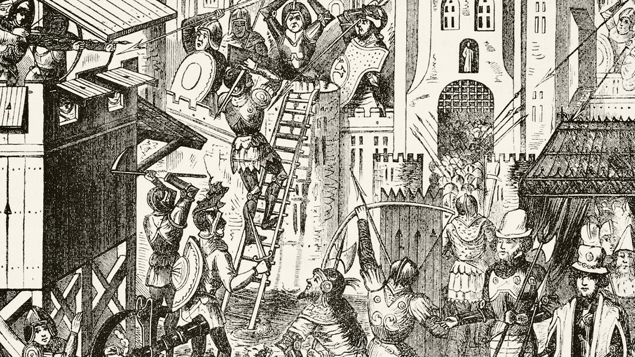 оборона замка