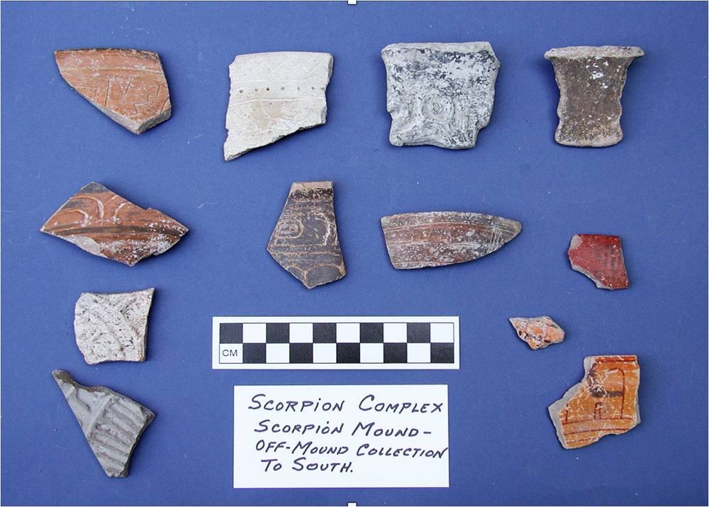 осколки керамики