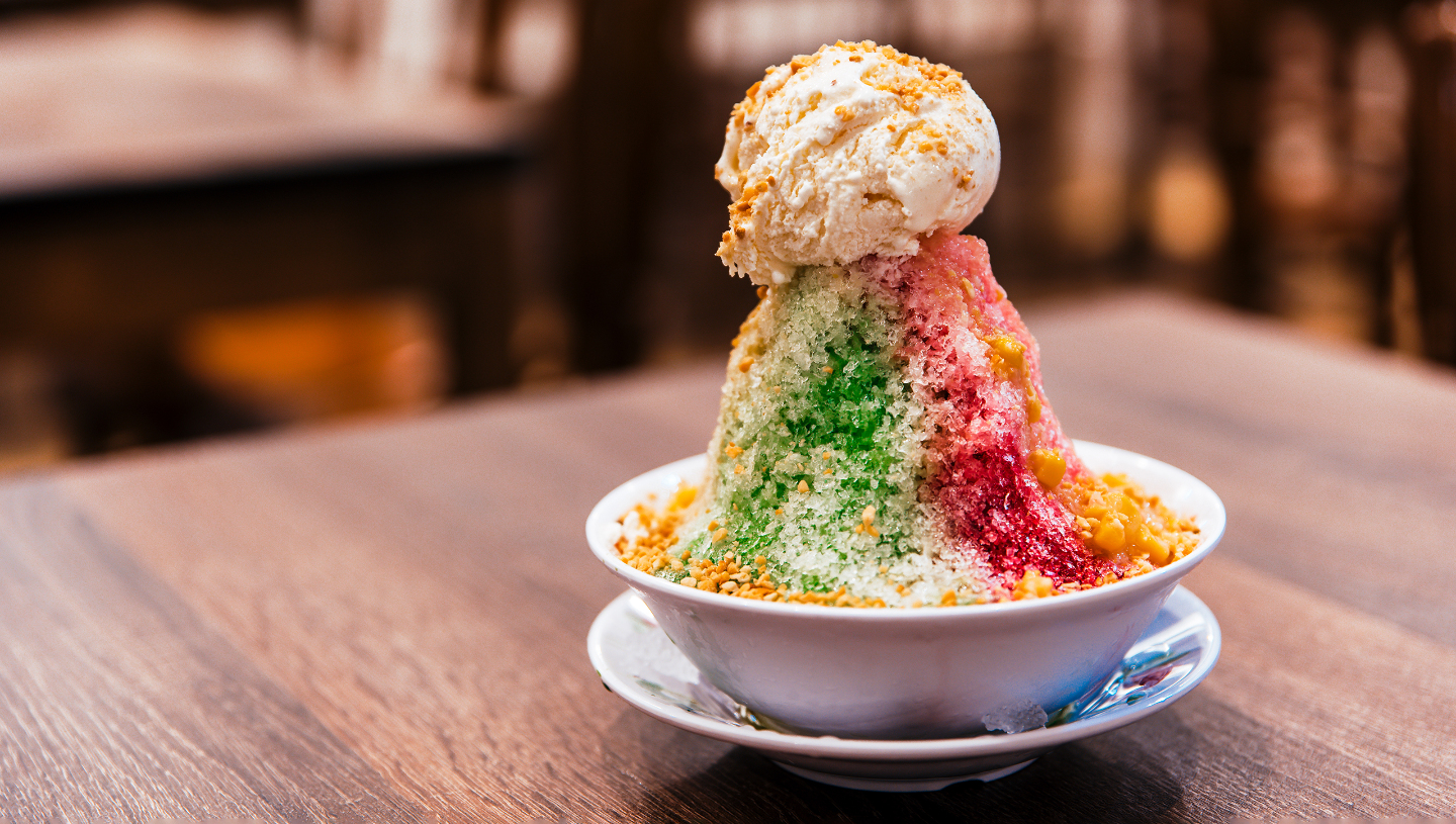 сингапур, десерт, лед