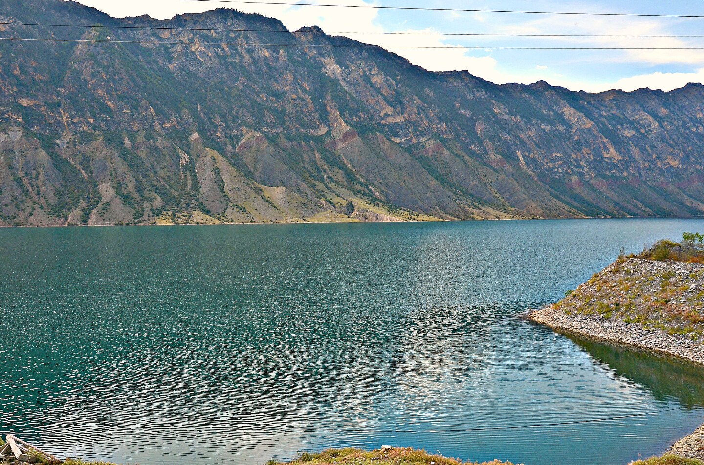 Водохранилище горы