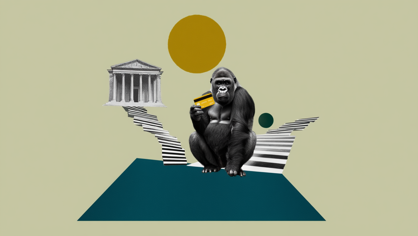 горилла, цифровой кошелек