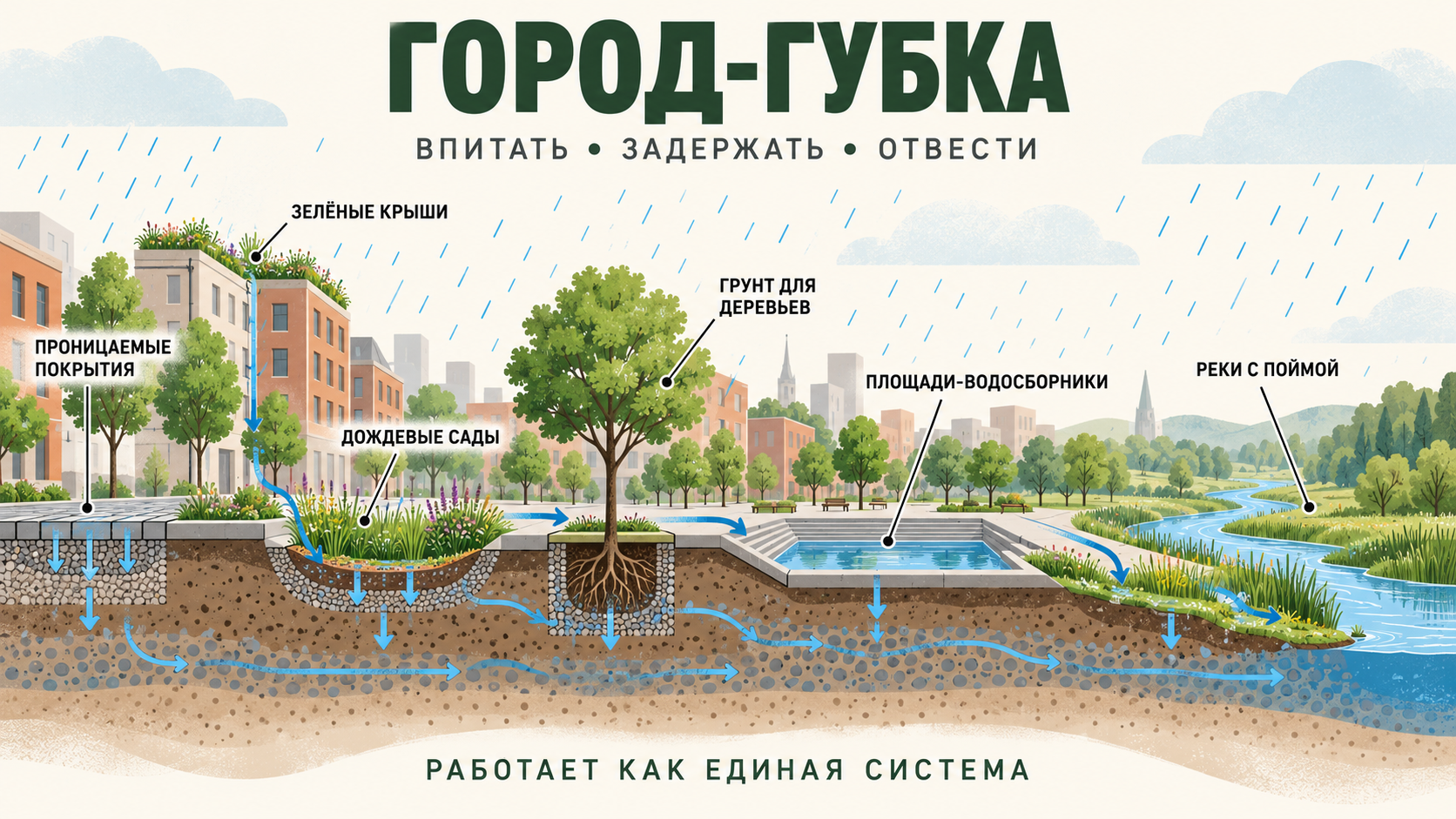 город губка