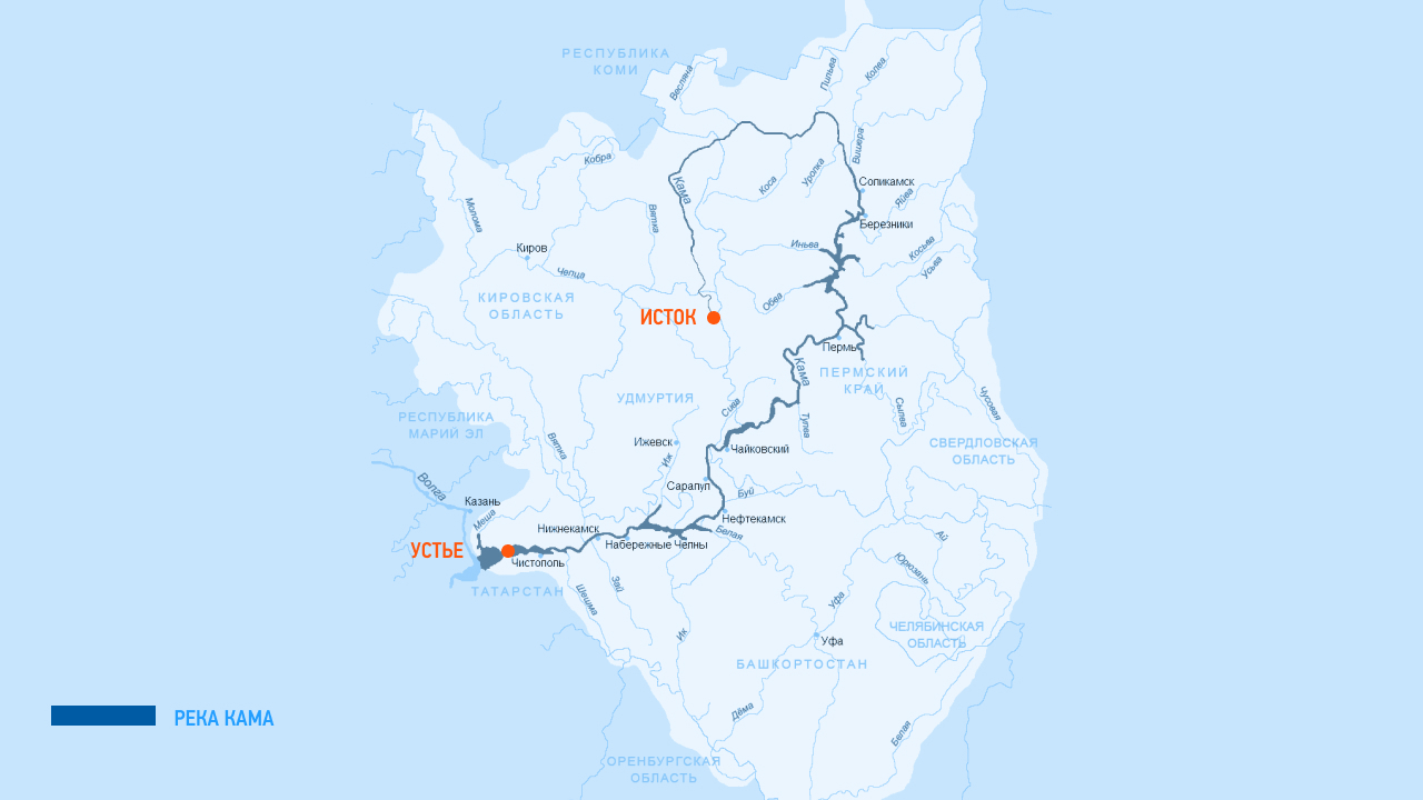 река Кама