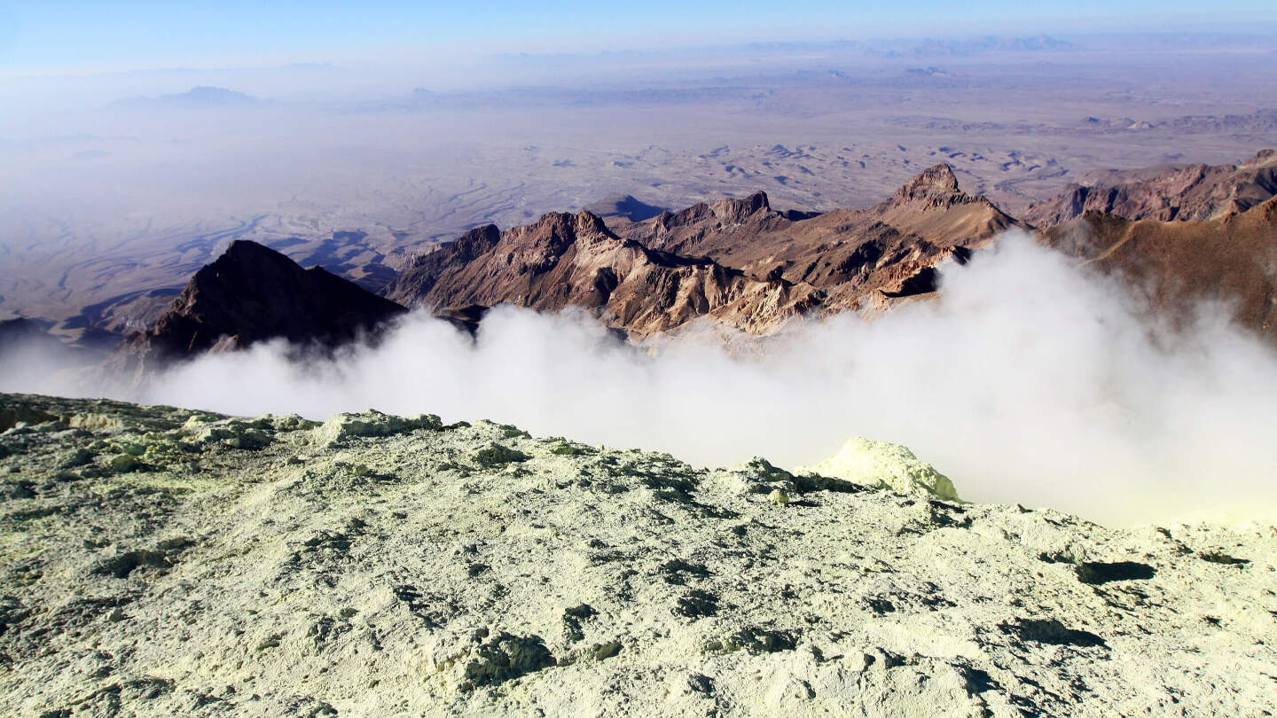 вулкана Тафтан