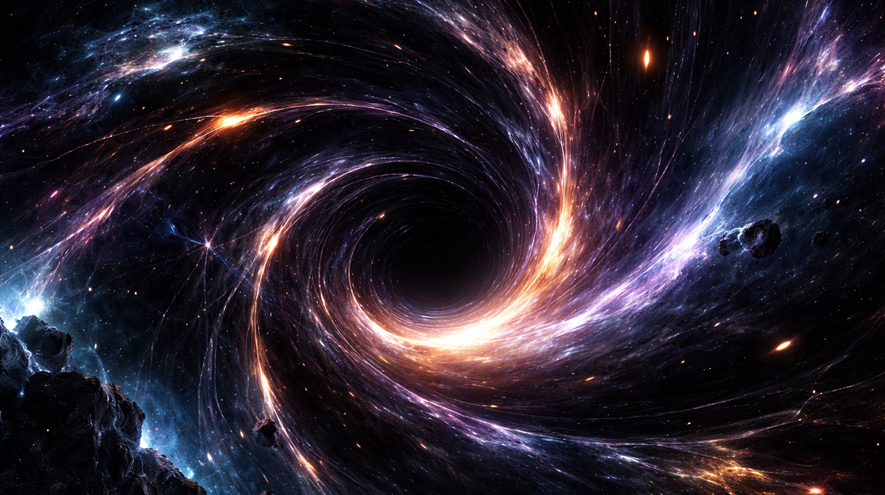 внутри черной дыры