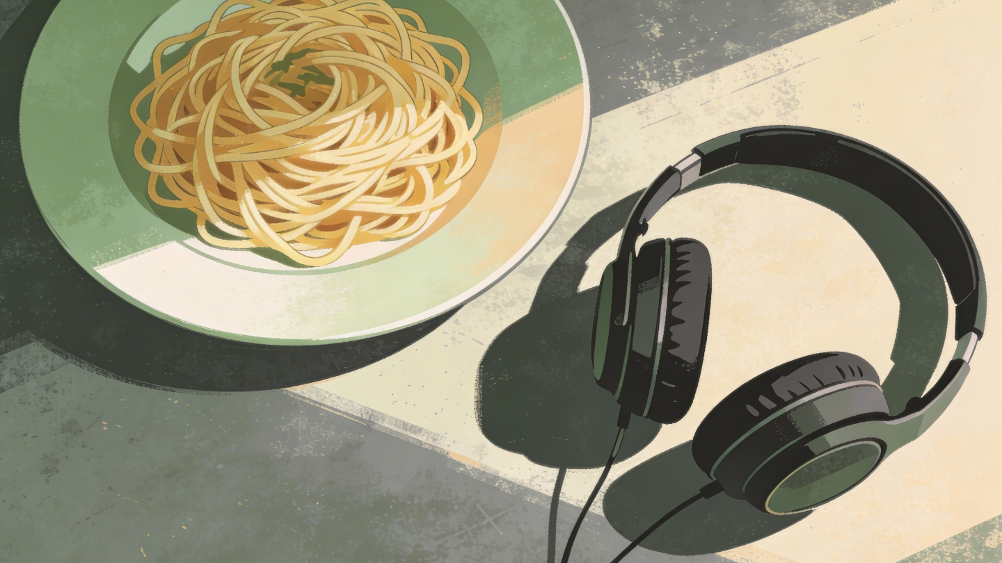 музыка, еда