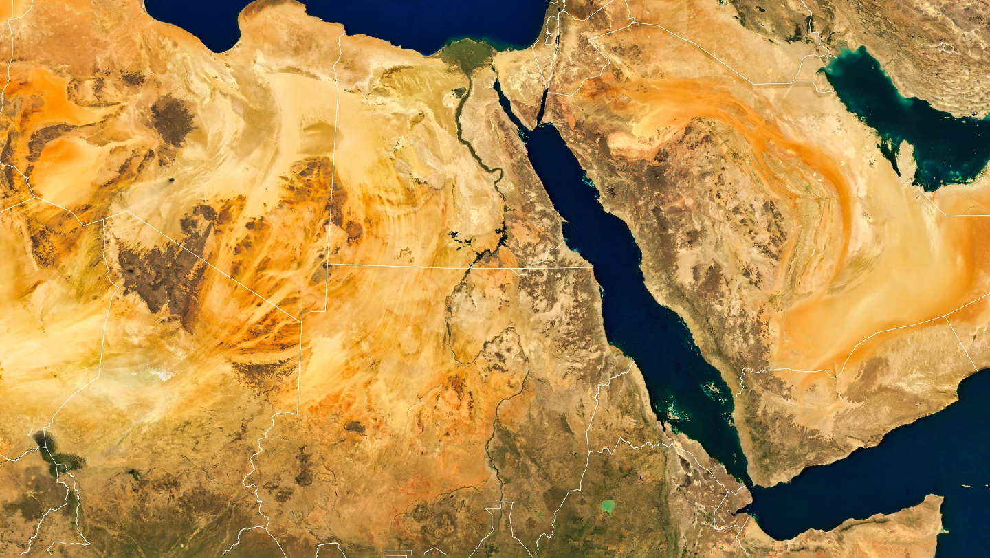 Как формировалось красное море