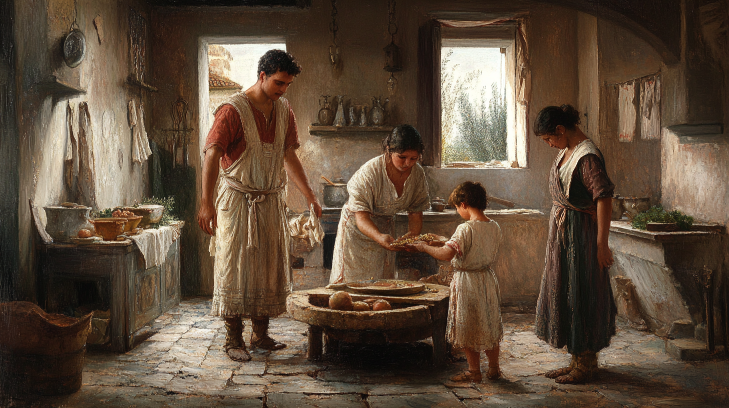 древний рим, жилье, семья