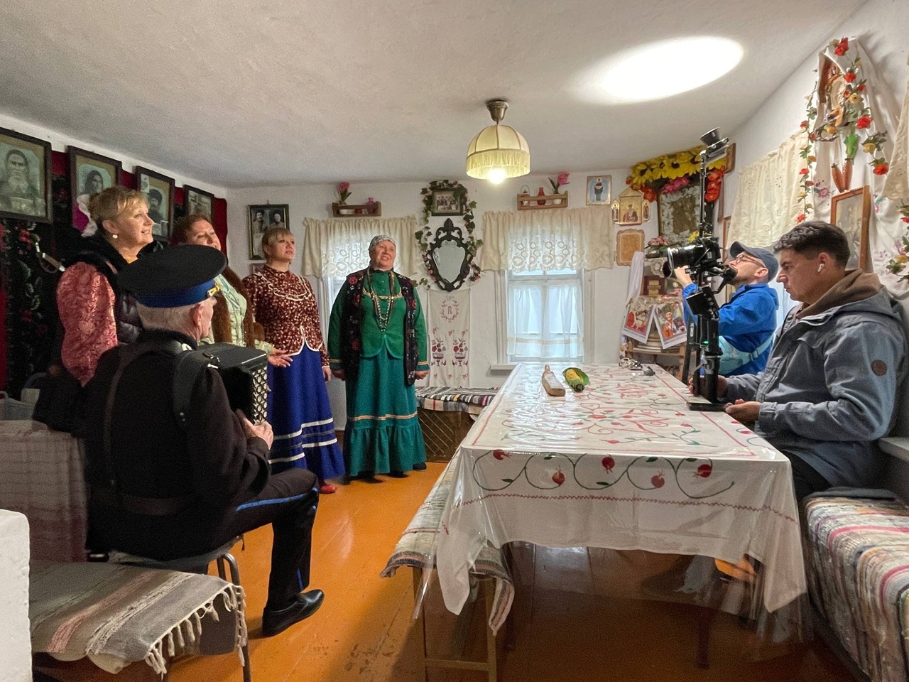 кадр со съемок