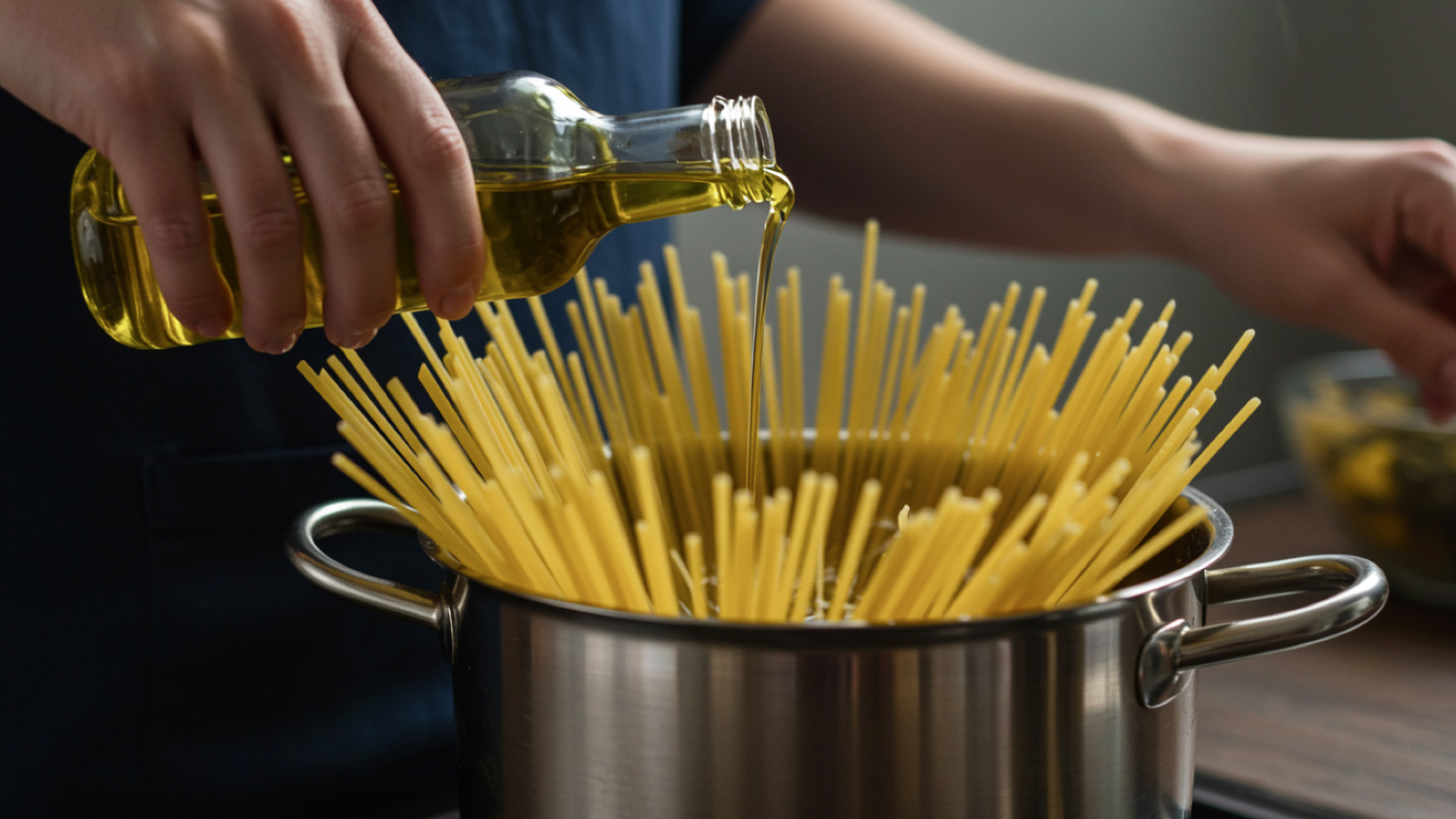 слипание макарон