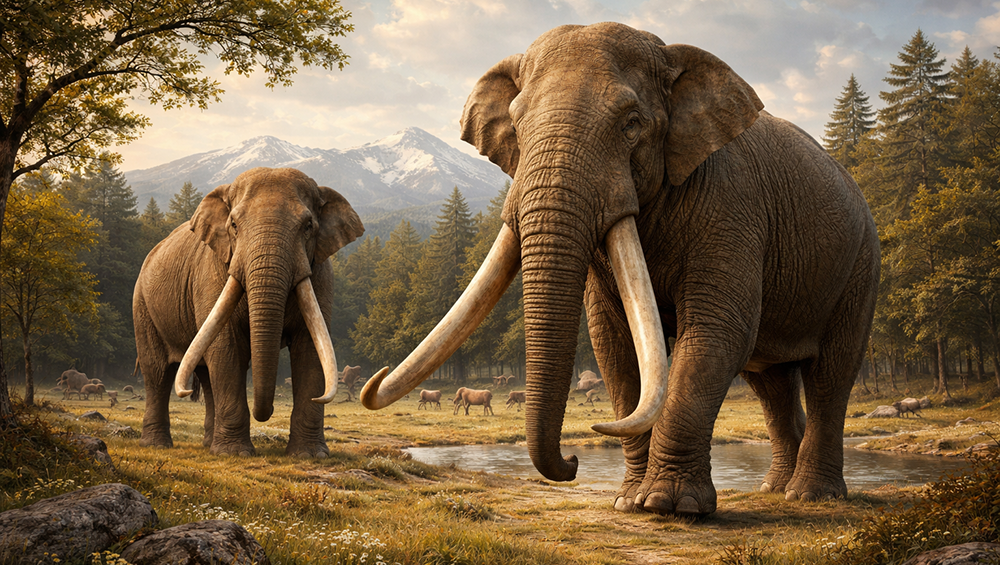 слоны, 125 тысяч лет назад