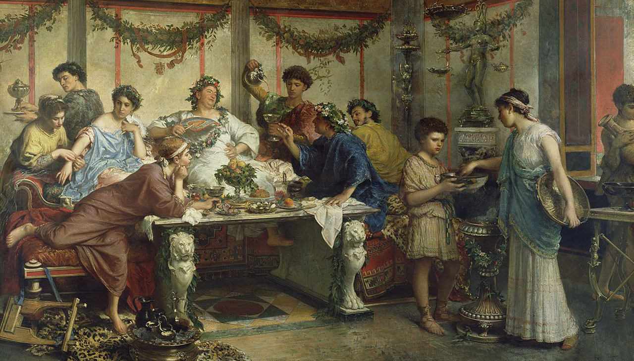 Древнеримский пир