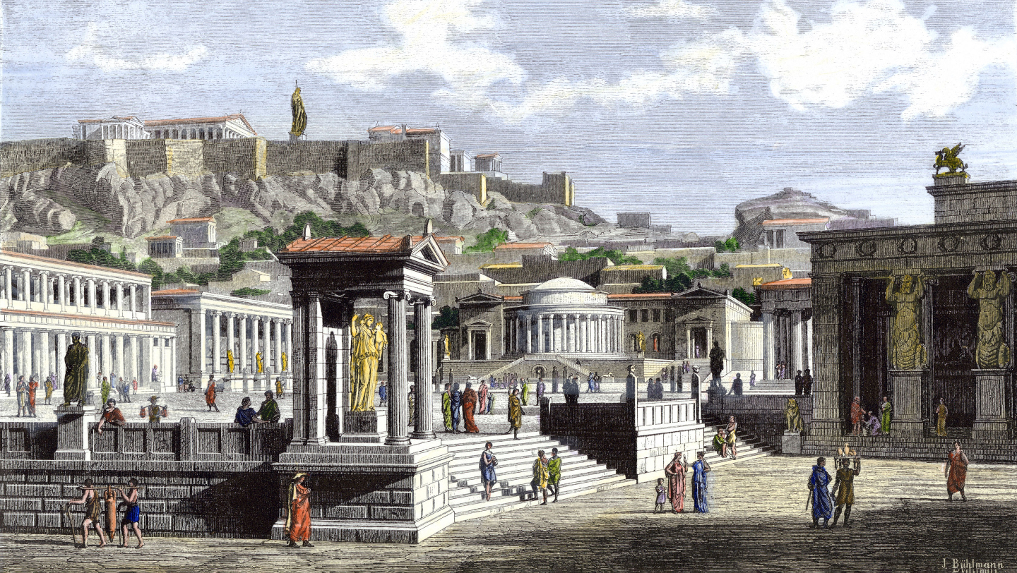 Храмы, акрополь