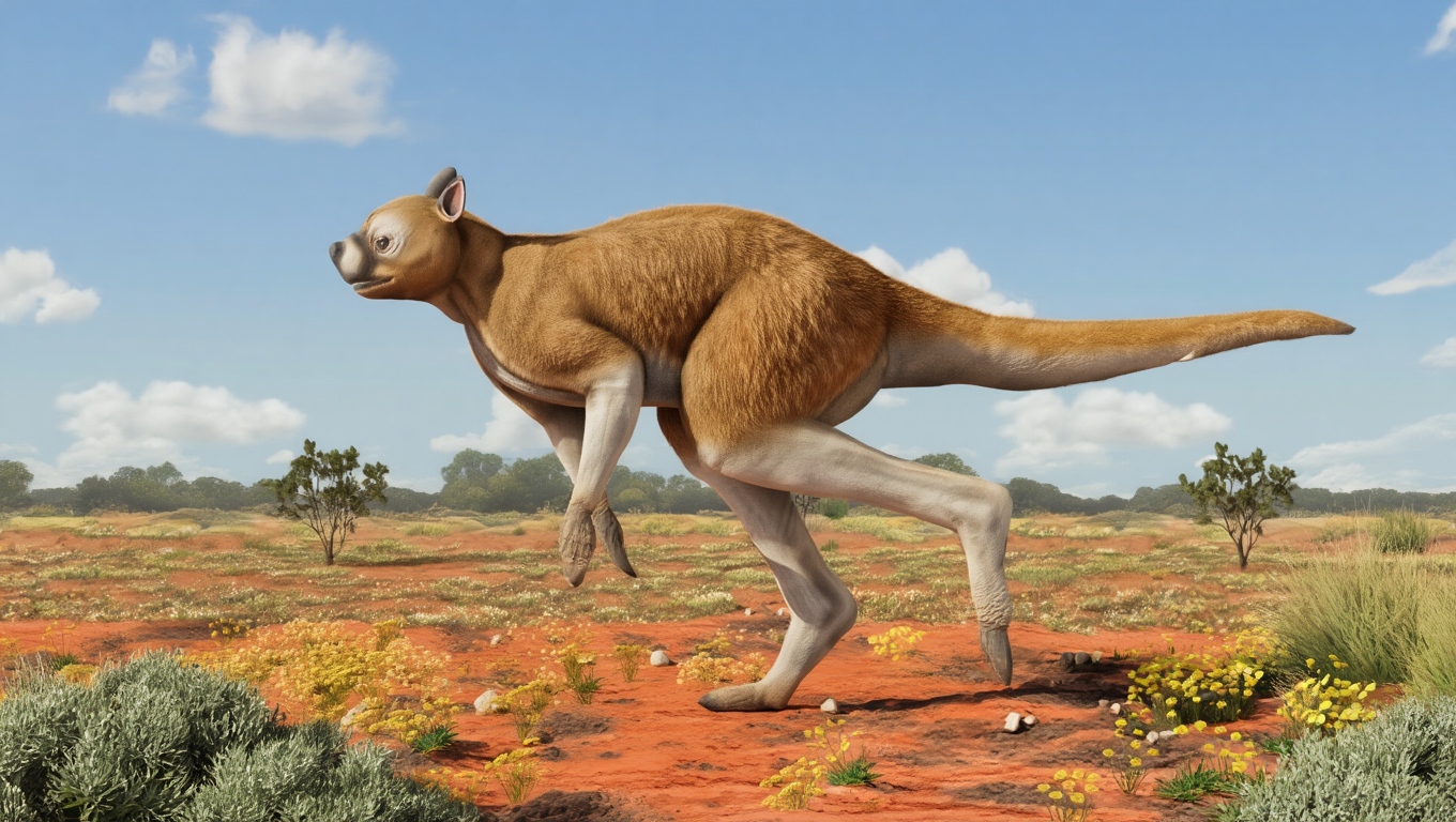 доисторический кенгуру