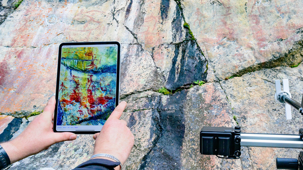 финляндия, наскальные рисунки