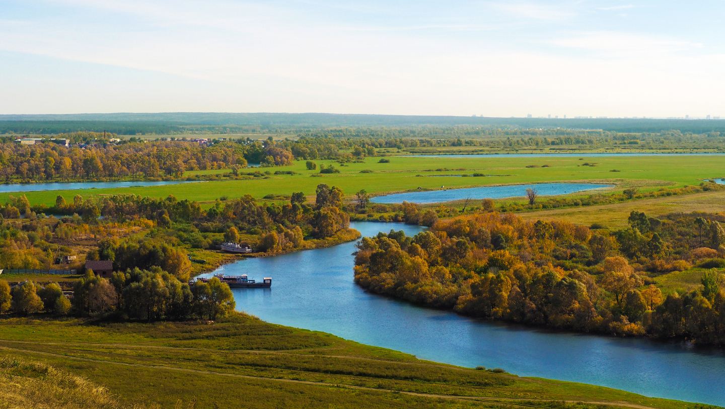 река Кама, течение