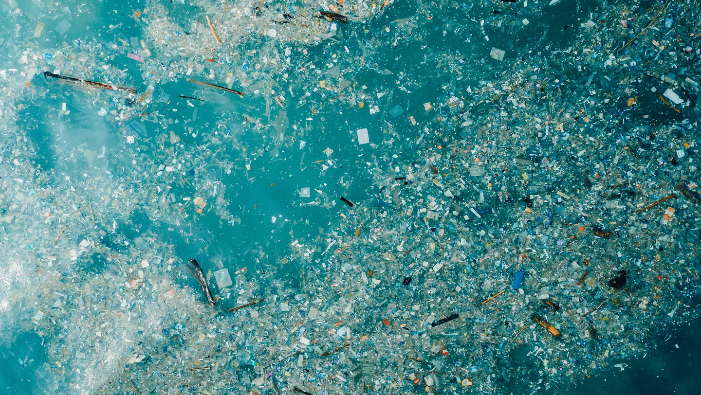 мусор в океане