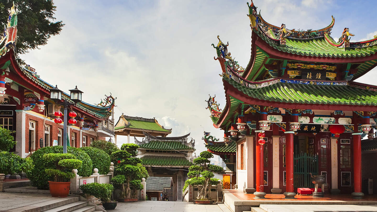 Как отличаются крыши у китайских домов