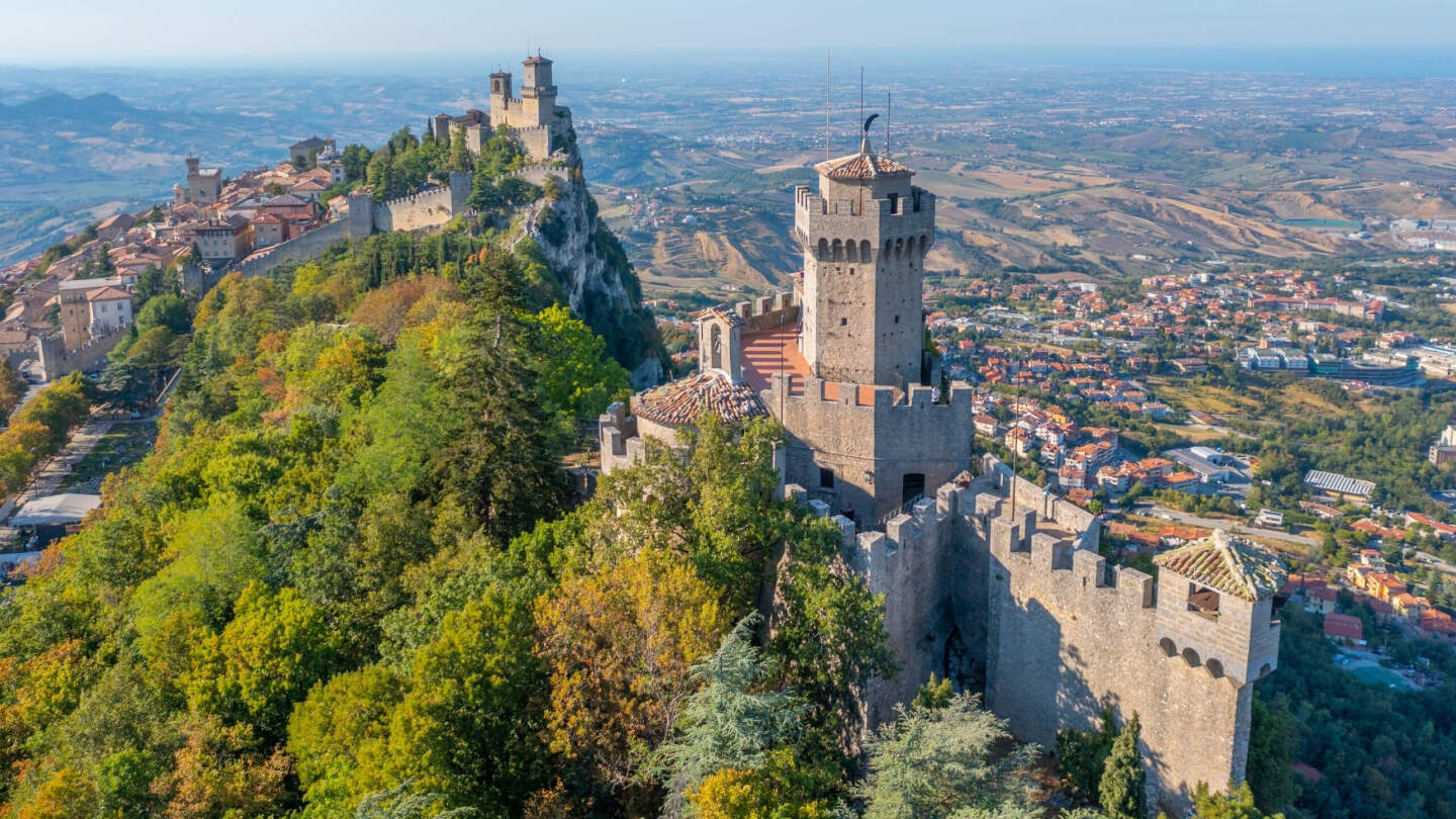 Граница Сан-Марино и Италии