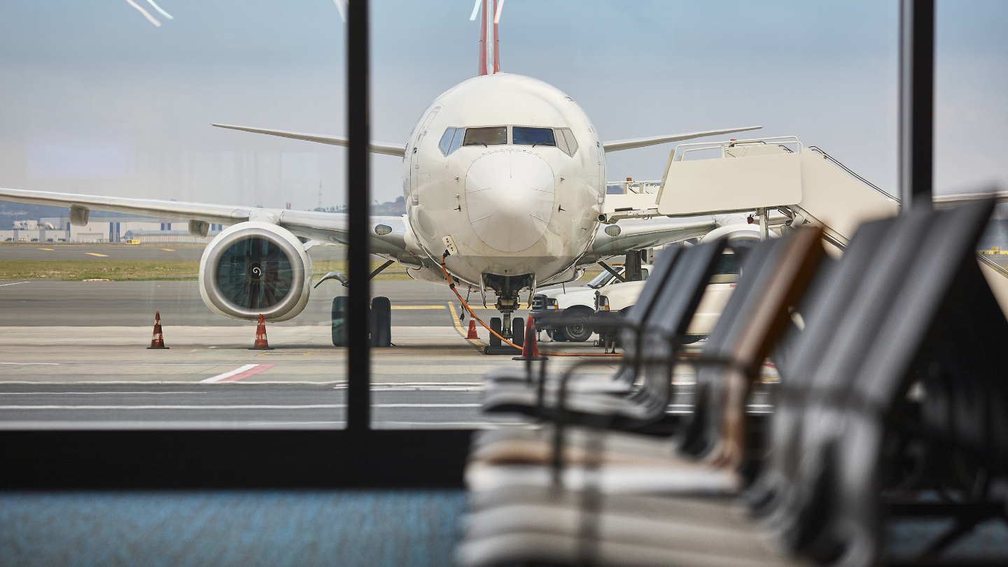 заправка самолета