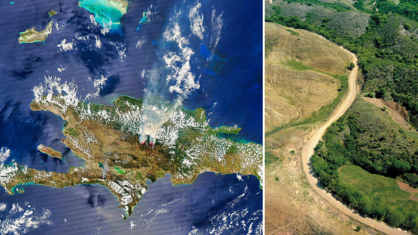 Граница Доминиканской Республикой и Гаити