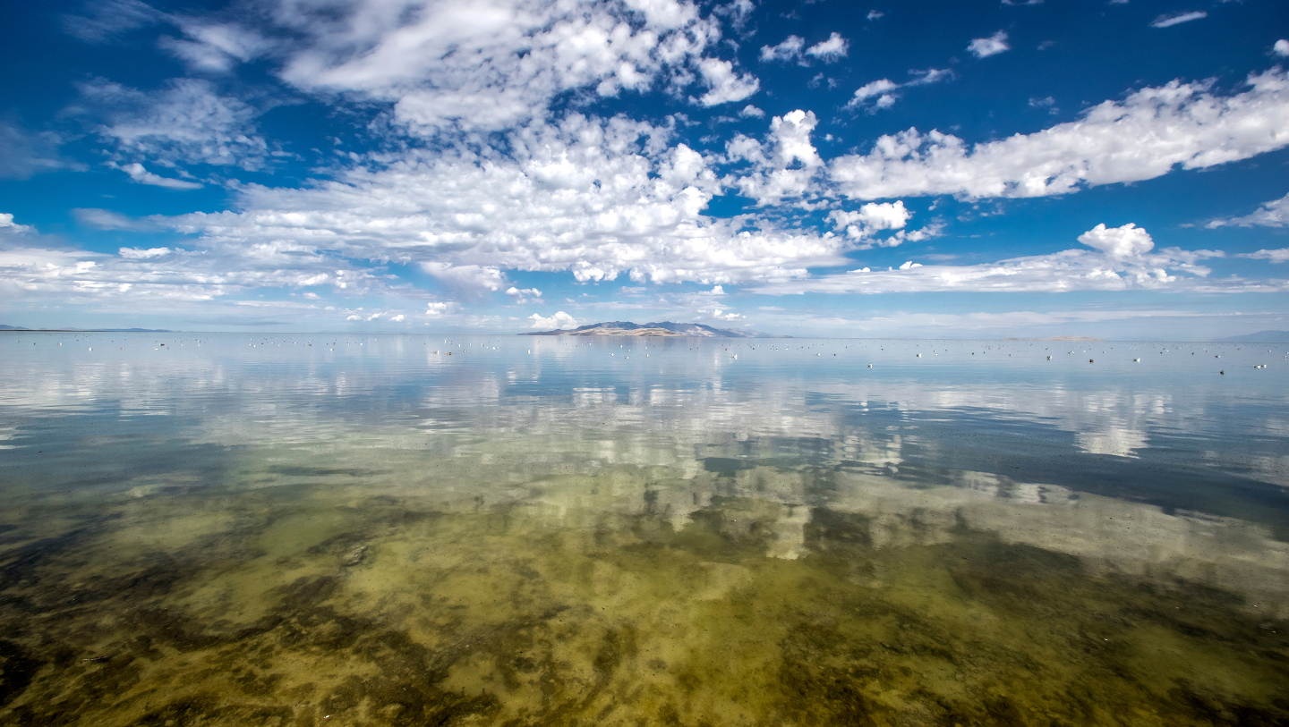 Большое соленое озеро Сша