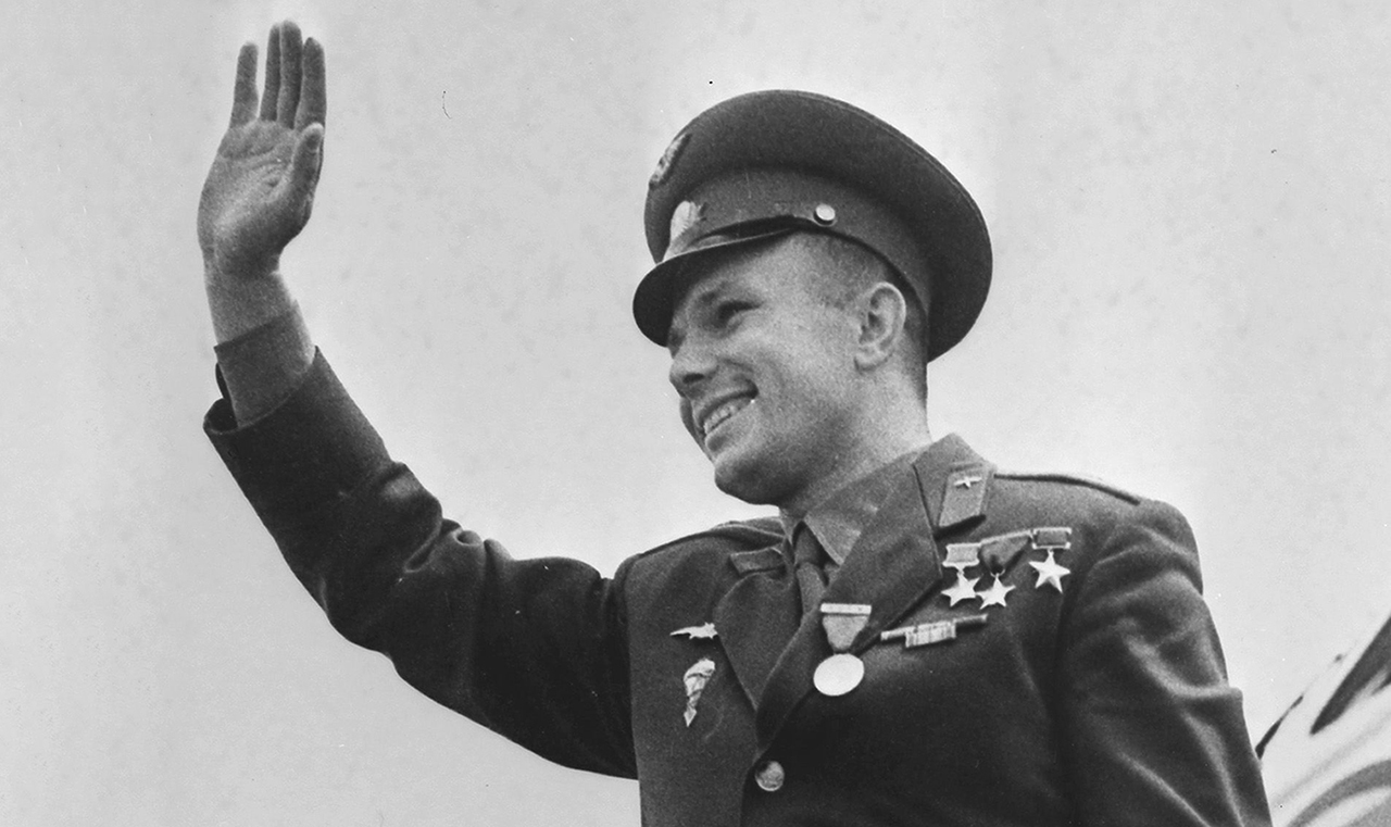 Гагарин, Франция