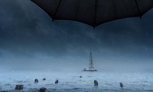 Калязин. Первый снег - Притиск Юрий Иванович