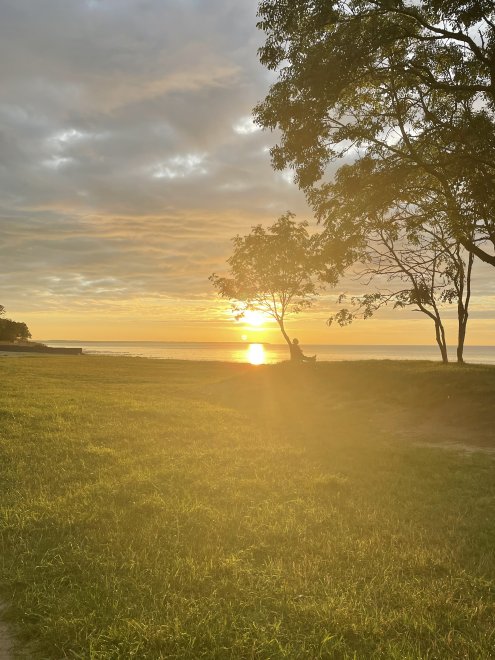Закат цвета солнца. Sunset colors of the sun - Евгения Максимова
