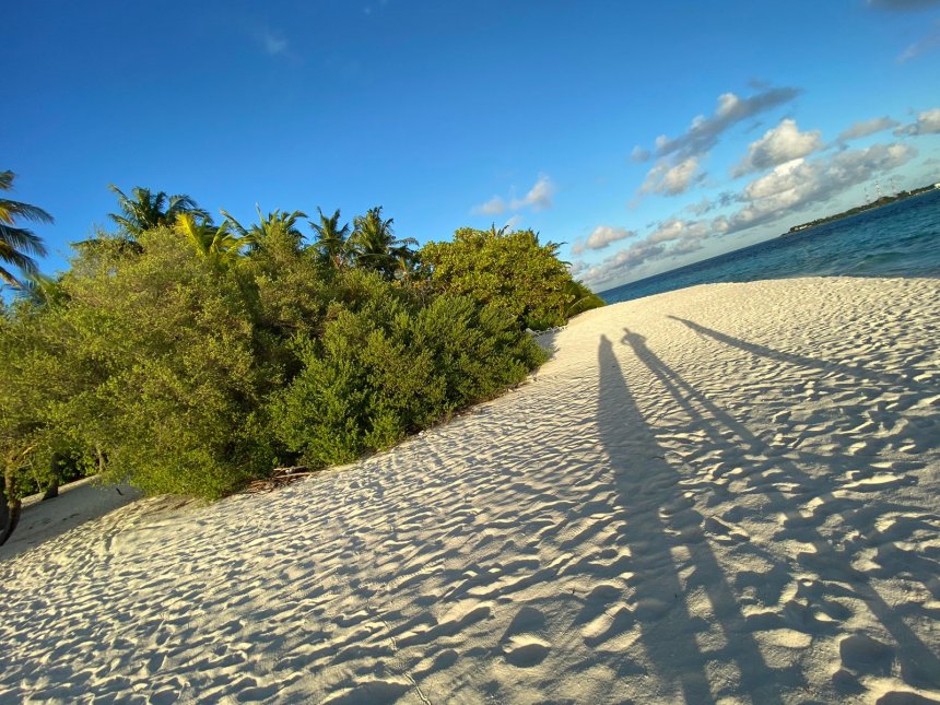 Такие необыкновенные солнечные, морские и ветреные, удивительные Мальдивы! -   (1/4)