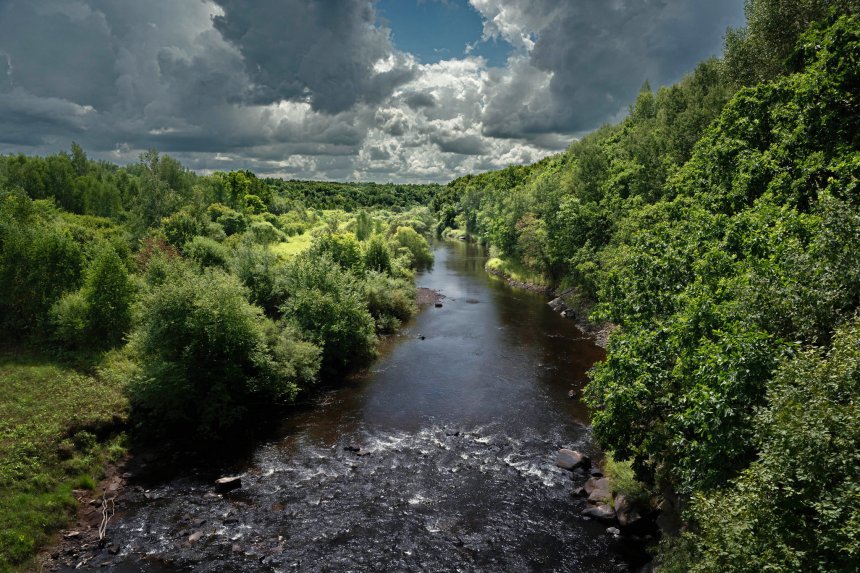 Зелёное облачное лето -  