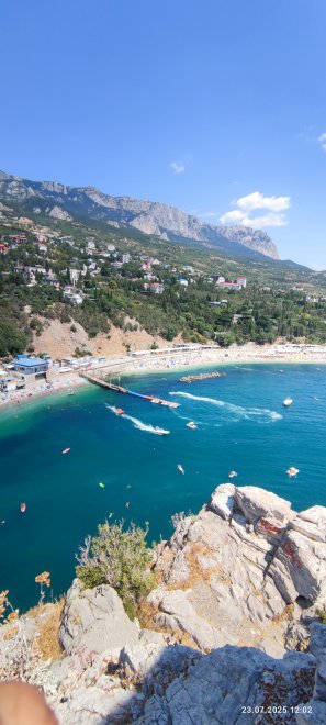 Лазурный берег Симеиза - Уракова Анастасия Сергеевна