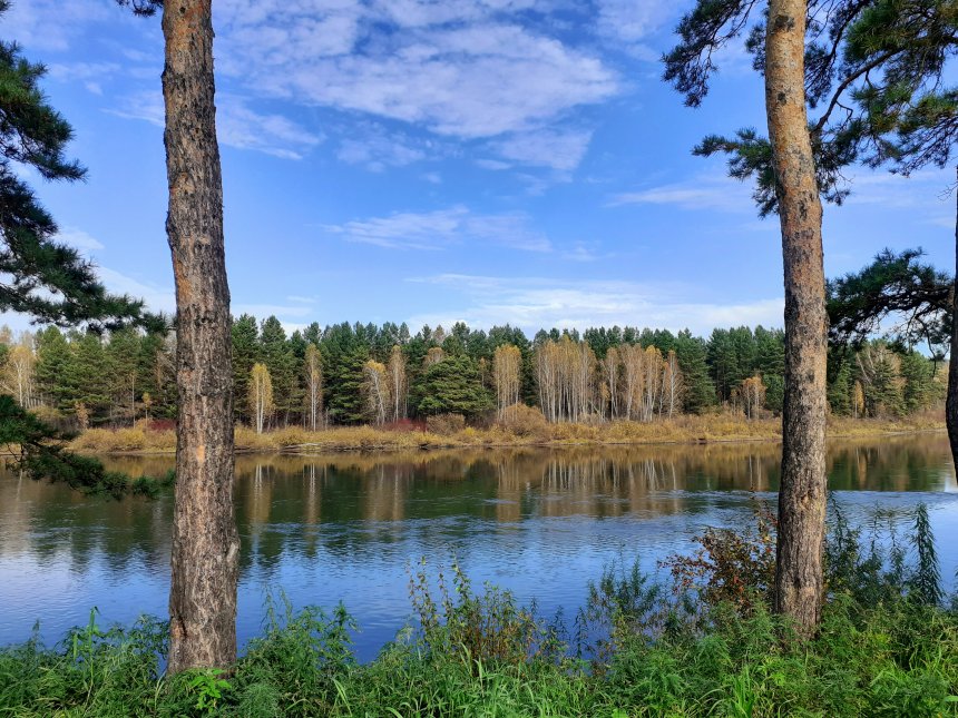 Река Кан в Красноярском крае -  