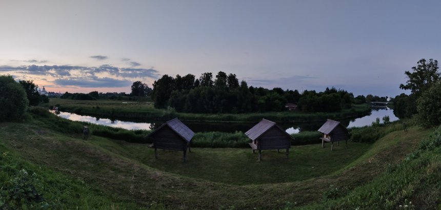 Суздаль. Панорама у реки Каменки - Дарья