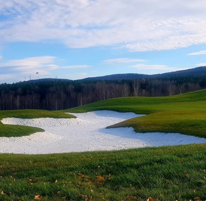 То ли снег, то ли поле для гольфа - Кристина